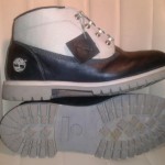 MENS TIMBERLAND BOOTS / BLUE/GREY/WHITE WATERPROOF!! SIZE 13M
