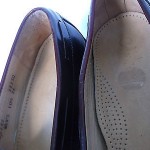 Cole Haan, Burgundy Patent Leather Kiltie Tassel Loafers. SZ 10.5 EEE