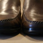 Mens Cole Haan-Brown Nike Air-Slip on Shoes