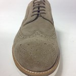 New HUGO BOSS Cortios Beige Casual Wingtip Oxford Lace-Up Dress Shoes $275