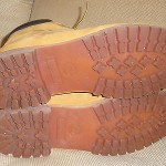 Timberland size 12 mens brown leather boots