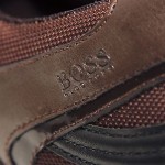 $225 Hugo Boss ORANGE Label Brown Mens Shoes 7 40 Trainers Sneakers 6.5 39.5