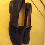 Cole Haan Mens Black Leather Shoes- Size 13D