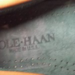Mens Cole Haan Green / Orange Suede Boat Shoe US Size 9.5 M
