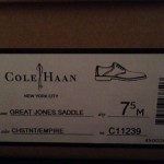 Cole Haan Great Jones Saddle – Brown – Mens Size 7.5