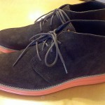 Cole Haan Lunargrand Chukka Suede/Orange. Nike sole.11. NEW.