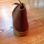 CLARKS MENS DESERT BEESWAX LEATHER BOOTS size 10 US New
