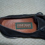 COLE HAAN Country Black Suede Cap Toe Oxford Shoes ~ Size 10M ~ Nice!
