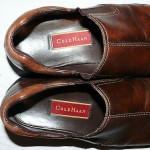 COLE HAAN ZENO MEN’S SZ 10.5 M BROWN LEATHER SLIP ON LOAFERS COMFORT SHOES