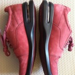 MENS COLE HAAN NIKE AIR CONNER STRAP SUEDE LEATHER SHOES LACE BURGUNDY 8 NEW