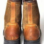 $350 NEW Diesel AGAPE Ginger Brown Leather & Suede Ankle Boots Men 7