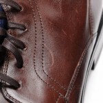 Cole Haan C10867 Nike Air 11.5 Mahogany brown leather Ankle Cap Toe boot shoe
