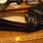 Men’s Cole Haan Loafers Slip Ons Shoes Black Leather  Size 10 D
