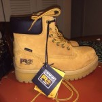 New Timberland Pro Men’s Work Boots 65030 Beige Size 6.5 Medium
