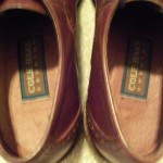 COLE HAAN Country Made in Italy Mens Brown Leather Toe Cap Oxfords ~ Size 10M