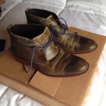 BRAND NEW Cole Haan 81/2M forest green nike air Chukka grain leather boot shoe