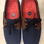 VANS Boat Shoes Leather and Canvas Sz 10.5