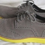 COLE HAAN LUNARGRAND WINGTIP GRAY VOLT LUNAR GRAND WING TIP SIZE 9 M