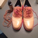 Cole Haan Lunargrand Saddle Men’s 9.5 With Conditioner/Cleaner