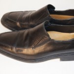 MENS COLE HAAN Black Leather Loafers Size 12M