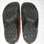 Cole Haan Men’s 10.5 Brown distressed leather loafers driving shoes moccasins