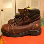 NEW 50506 Timberland PRO Men’s Safety Boots Brown Size 9 M