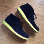 Cole Haan Lunargrand Chukka Black suede Volt Sole – Sz 11.5
