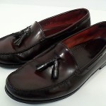 Men’s COLE HAAN CITY Cordovan Leather Tassel Loafers 11 M EUC!