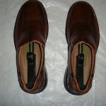 men’s clarks, escalade model, size 9.5, brown shoes