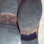 Hugo Boss Mens Shoes Brown Leather Loafer Slip On sz 10 US Made in Italy EUC