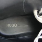 Hugo Boss Metallic Silver Mens Casual Shoes Sneaker 9.5  Retail $150 used once!