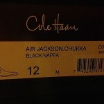 Cole Haan Mens Black Shoes Chukka Size 12