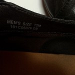 Men’s Cole Haan Nike Air Casual Shoes Black Velcro Strap Size 12M