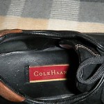 COLE HAAN SHOES LEATHER BLACK SIZE 11  EXCELLENT COND.