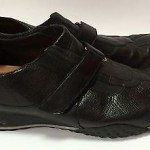 Men’s Cole Haan Nike Air Casual Shoes Black Velcro Strap Size 12M