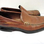 Cole Haan Nike Air Brown Leather Slip On Loafers Shoes Size 10 M