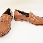 Cole Haan Mens Nike Air Aiden Tan Brown Leather Penny Loafer 11.5 M