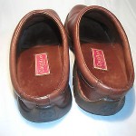 Cole Haan Brown Leather Men Slip-on Mules Shoes Size 11 M Open Heel