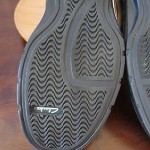 Mens sz 9.5 M black leather Clarks lightweight oxford casual walking shoes