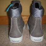 TIMBERLAND EARTHKEEPERS NEWMARKET CUPSOLE 6 INCH BOOT SZ 8.5 GRAY NUBUCK 6701R
