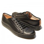 $375 Hugo Boss Italy SELECTION Black Sneakers 9 42 Mens Shoes 9.5 42.5 Oxford