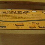 TIMBERLAND RADLER MID CAMP BOOT SZ 9 BLUE INSULATED 2033R