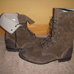 TIMBERLAND EARTHKEEPERS CITY PREMIUM 9 INCH BOOT SZ 10.5 OLIVE BROWN 5401R