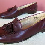 Men’s BRAGANO by COLE HAAN Bordeaux Leather Slip-On Tassel Loafers/Shoes 11M