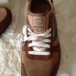 $110 Diesel Spin Designer Sneaker SZ 10.5 Eu 44 Tobacco Brown NIB HOT GIFT 4 HIM