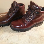TIMBERLAND LEATHER CHUKKA EURO ALPINE HIKING TREKKING ANKLE BOOT SIZE 7 1/2