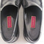 COLE HAAN NIKE AIR BLACK LEATHER CASUAL DRESS LOAFER SHOES MEN SZ 11.5 M EUC