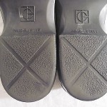 COLE HAAN NIKE AIR BLACK LEATHER CASUAL DRESS LOAFER SHOES MEN SZ 11.5 M EUC
