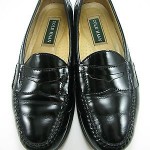 Nice! Cole Haan Mens Pinch Penny Black Leather Casual Slip-On Loafers Shoes 9 D