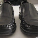 COLE HAAN NIKE AIR BLACK LEATHER CASUAL DRESS LOAFER SHOES MEN SZ 11.5 M EUC